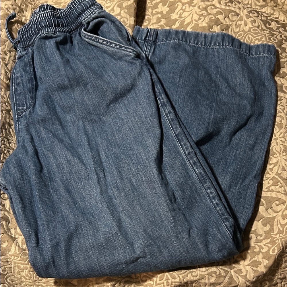 Crewcuts Blue Elastic Waist Denim